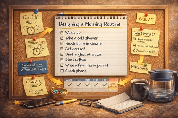 Designing a Morning Routine
